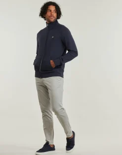 Gant - REG SHIELD FULL ZIP SWEAT Marine Best