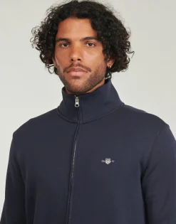 Gant - REG SHIELD FULL ZIP SWEAT Marine Best