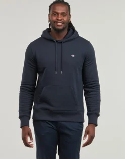 Clearance Gant - REG SHIELD HOODIE Marine
