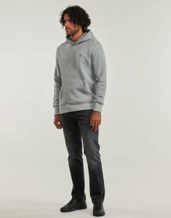Gant - REG SHIELD HOODIE Gris Discount