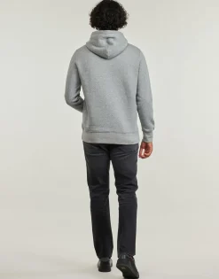 Gant - REG SHIELD HOODIE Gris Discount