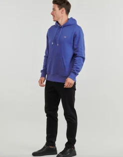 Gant - REG SHIELD HOODIE Bleu Sale