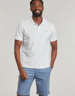 Outlet Gant - REG SHIELD SS PIQUE POLO Blanc