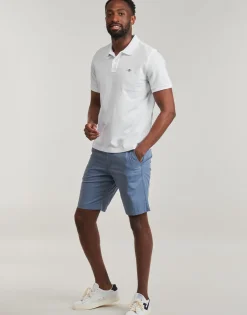 Outlet Gant - REG SHIELD SS PIQUE POLO Blanc