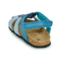 Geox - B SANDAL CHALKI BOY Bleu Outlet