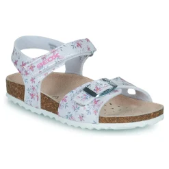 Geox - J ADRIEL GIRL C Argenté Outlet