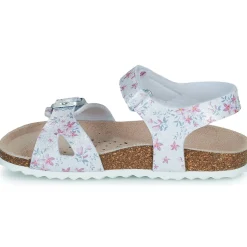 Geox - J ADRIEL GIRL C Argenté Outlet