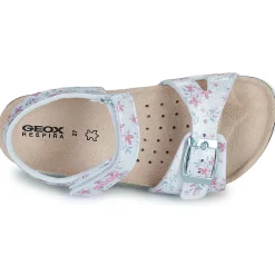 Geox - J ADRIEL GIRL C Argenté Outlet