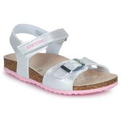 Geox - J ADRIEL GIRL C Argenté Discount