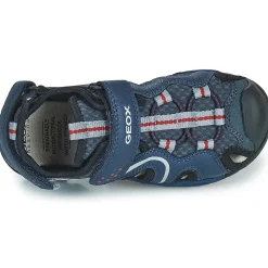 Geox - J BOREALIS BOY Bleu Discount