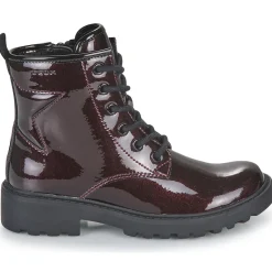 Discount Geox - J CASEY GIRL G Bordeaux
