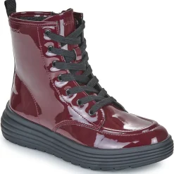 Geox - J PHAOLAE GIRL Bordeaux