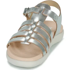 Hot Geox - J SANDAL SOLEIMA GIR Argenté