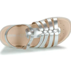 Hot Geox - J SANDAL SOLEIMA GIR Argenté