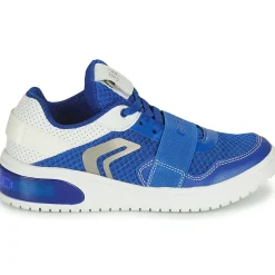 Online Geox - J XLED B. B - MESH+GEOBUCK Marine