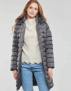 Geox - W BETTANIE LONG JKT Gris Online