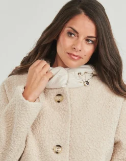 Clearance Geox - W CALITHE LONG COAT Beige