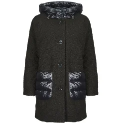 New Geox - W CALITHE LONG COAT Noir