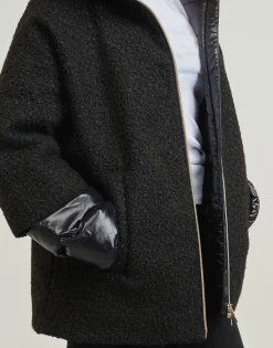 Geox - W CALITHE MID COAT Noir