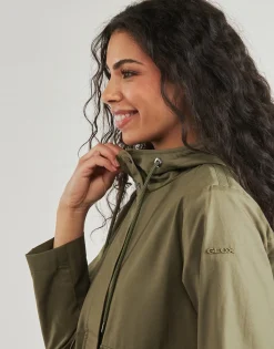 Hot Geox - W ILDE PARKA Kaki