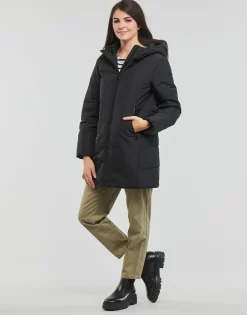 Geox - W MYRIA LONG COAT Noir Best