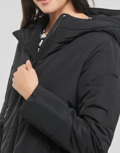 Geox - W MYRIA LONG COAT Noir Best
