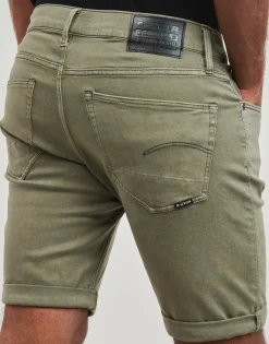 Online G-Star Raw - 3301 slim short Kaki