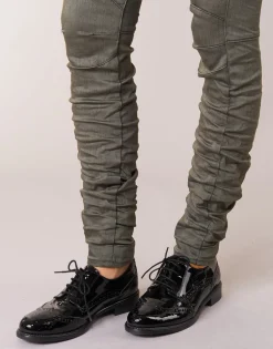 Outlet G-Star Raw - 5620 STAQ 3D MID SKINNY COJ WMN Kaki