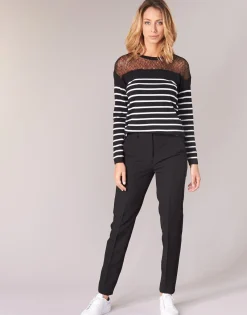 New G-Star Raw - BRONSON HIGH SKINNY PIPING CHINO Noir