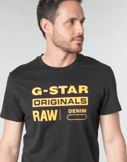G-Star Raw - COMPACT JERSEY O Noir