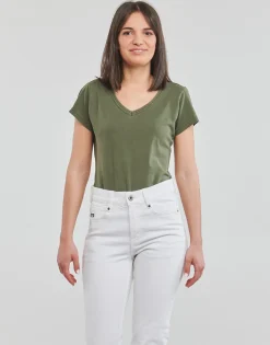 Sale G-Star Raw - EYBEN SLIM V T WMN SS OD Olive