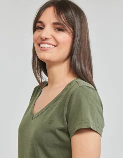 Sale G-Star Raw - EYBEN SLIM V T WMN SS OD Olive