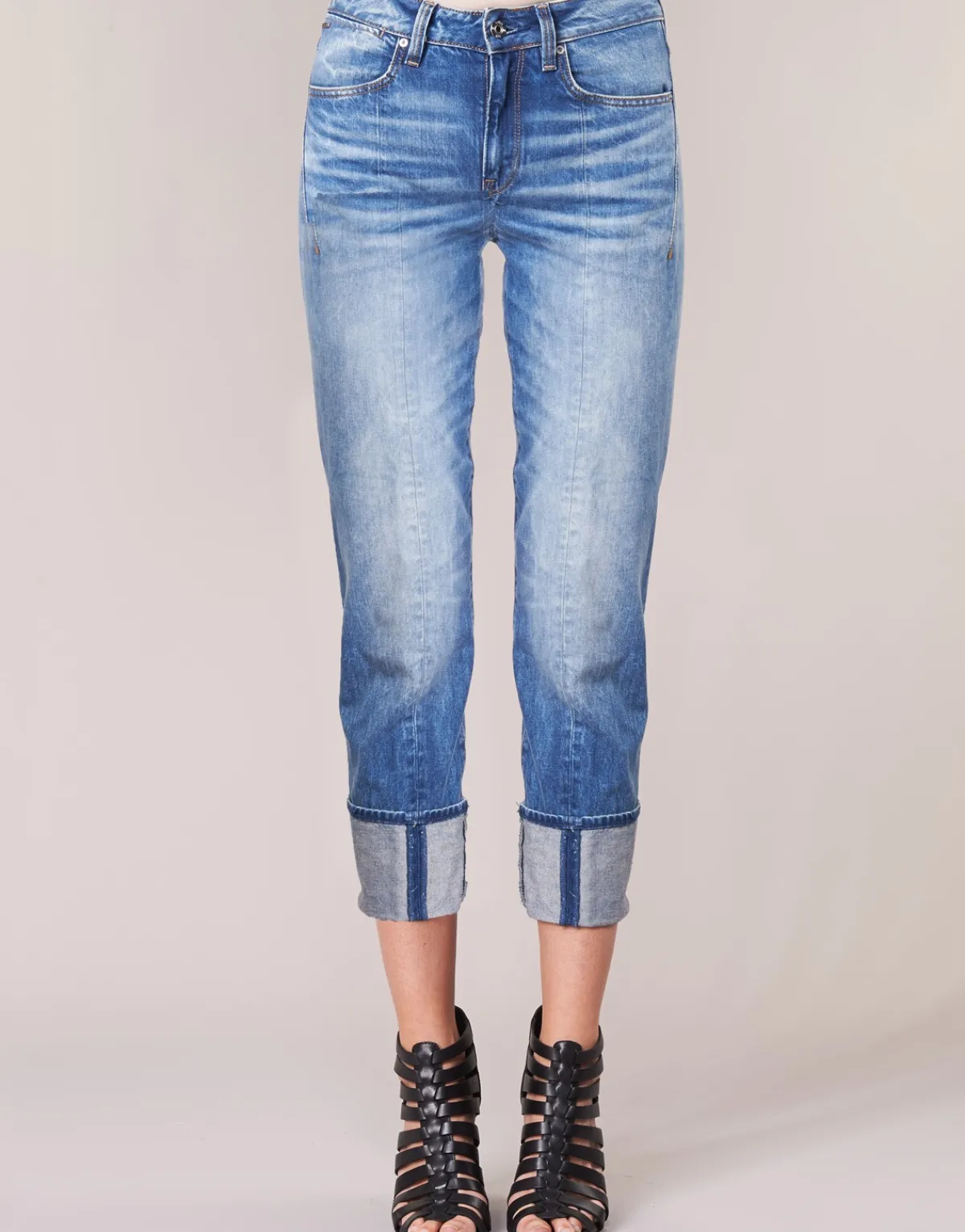 G-Star Raw - LANC 3D HIGH STRAIGHT 11ozsena