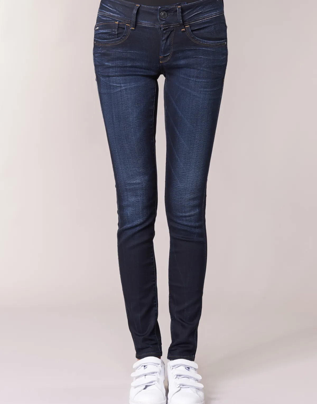New G-Star Raw - LYNN MID SKINNY Bleu