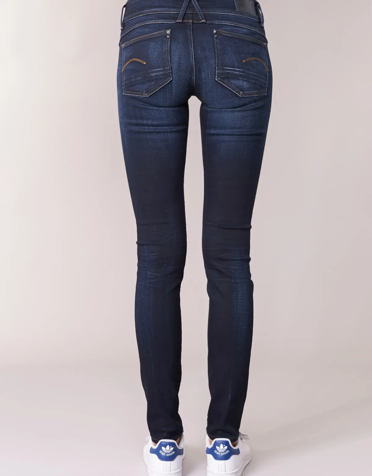 New G-Star Raw - LYNN MID SKINNY Bleu