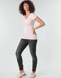 Hot G-Star Raw - LYNN MID SKINNY WMN Gris