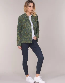 Sale G-Star Raw - LYNN ZIP MID SKINNY ANKLE BleuDarkAgedCobler