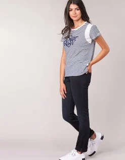 G-Star Raw - MIDGE MID STRAIGHT WMN BleuDarkAged Discount