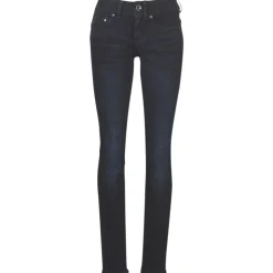 G-Star Raw - MIDGE MID STRAIGHT WMN BleuDarkAged Discount