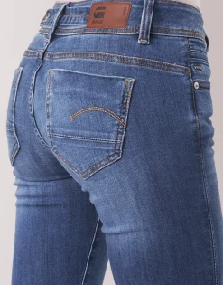 G-Star Raw - MIDGE SADDLE MID STRAIGHT Bleu Best