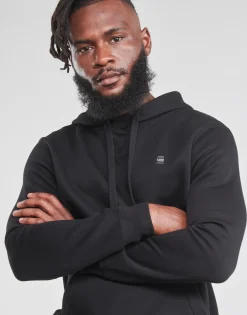 Best G-Star Raw - PREMIUM BASIC HOODED SWEATE Noir