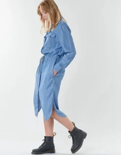 G-Star Raw - Rovic maxi shirt dress ls ltaged New