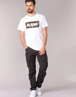 Clearance G-Star Raw - ROVIC ZIP 3D STRAIGHT TAPERED Gris