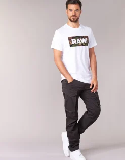 Clearance G-Star Raw - ROVIC ZIP 3D STRAIGHT TAPERED Gris