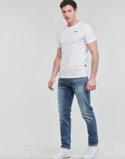 G-Star Raw - SLIM BASE R T SS Blanc Clearance