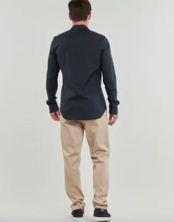 G-Star Raw - UNIFORM SLIM SHIRT LS Marine Discount