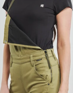 Clearance G-Star Raw - WORKER RADAR DUNGAREE Kaki