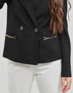 Sale Guess - ADELE CHAIN BLAZER Noir