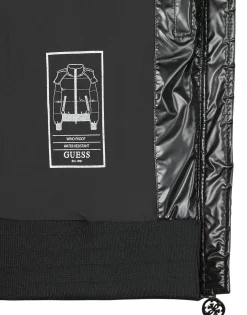 Hot Guess - BICE METALLIC HOODIE PUFFER Noir