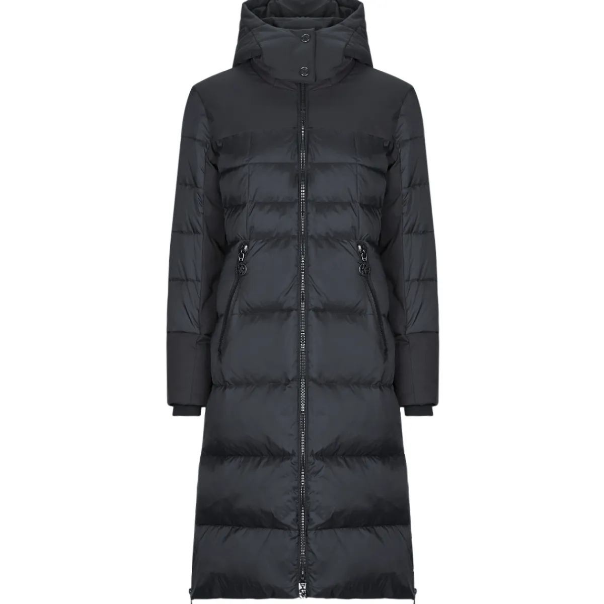 Guess - CAROLYN LONG REAL DOWN JKT Noir Hot